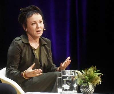 Fascynujące spotkanie w Krakowie z Olgą Tokarczuk (fot. Marek Lasyk) - zdjęcie 5