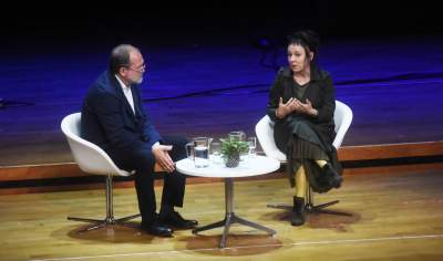 Fascynujące spotkanie w Krakowie z Olgą Tokarczuk (fot. Marek Lasyk) - zdjęcie 1