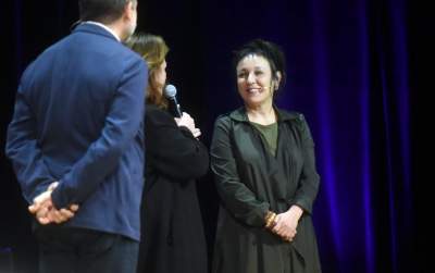 Fascynujące spotkanie w Krakowie z Olgą Tokarczuk (fot. Marek Lasyk) - zdjęcie 4