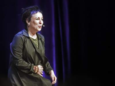 Fascynujące spotkanie w Krakowie z Olgą Tokarczuk (fot. Marek Lasyk) - zdjęcie 2