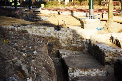 Najsłynniejsze obecnie stanowisko archeologiczne w Krakowie, czerwiec 2019 fot. Marek Lasyk - zdjęcie 7
