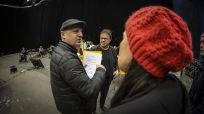 Ostatnia próba przed koncertem na... cmentarzu - zdjęcie 13