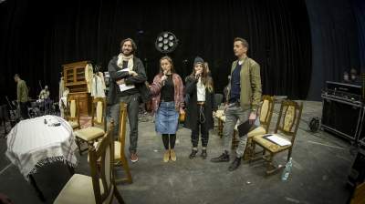 Ostatnia próba przed koncertem na... cmentarzu - zdjęcie 4