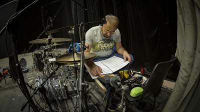 Ostatnia próba przed koncertem na... cmentarzu - zdjęcie 3