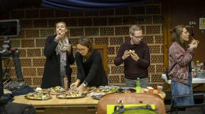 Ostatnia próba przed koncertem na... cmentarzu - zdjęcie 17