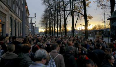 Bezdomny przewodnik w Nowej Hucie porwał tłumy - zdjęcie 4