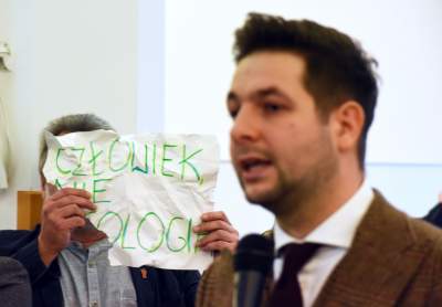 Szarpanina podczas konferencji o gender... - zdjęcie 21