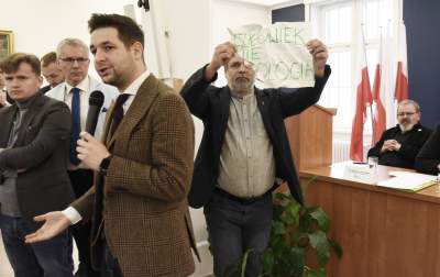 Szarpanina podczas konferencji o gender... - zdjęcie 20