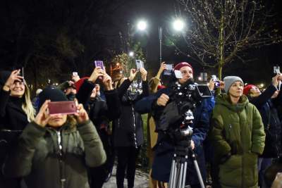 Wyjątkowy pokaz na fasadzie "Domu pod Globusem" - zdjęcie 8