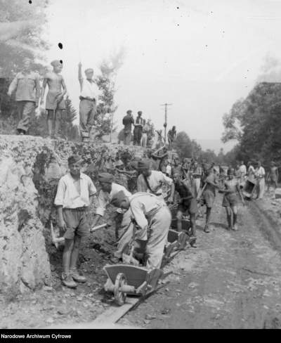 Tak budowano zakopiankę, dokończyli ją okupanci - zdjęcie 14