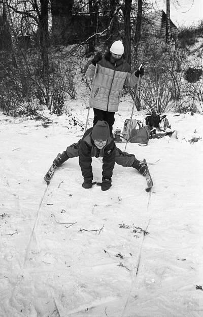 "Białe szaleństwo" na krakowskich stokach... - zdjęcie 23