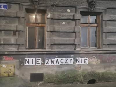 Akcja Spółdzielni Praktyk Wywrotowych dotarła do Krakowa - zdjęcie 1