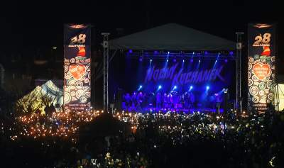 Światełko do nieba i serduszko z dronów pod Wawelem... - zdjęcie 12