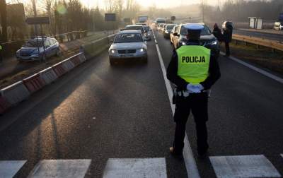 "Żółte kamizelki" blokowały zakopiankę koło Myślenic - zdjęcie 18