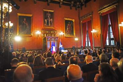 Mocne słowa prezydenta Francji na Uniwersytecie Jagiellońskim - zdjęcie 7