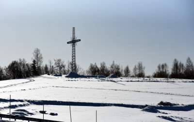 Postawili monumentalny krzyż w połowie drogi między Wawelem a Giewontem - zdjęcie 15