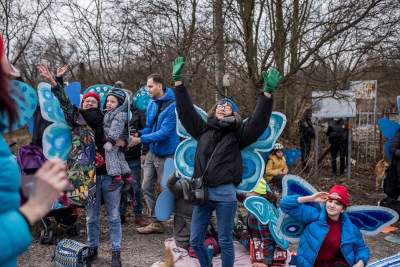 "Motyli" protest na Zakrzówku: czego chcą aktywiści? - zdjęcie 16