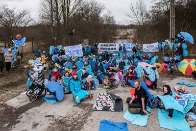 "Motyli" protest na Zakrzówku: czego chcą aktywiści? - zdjęcie 13