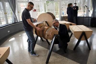 Zabytkowy pawilon w Lesie Wolskim zyskał nowe oblicze - zdjęcie 33