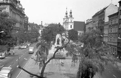 Plac Matejki ,1978 r.