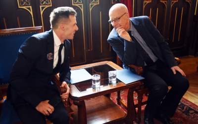 Uroczystości w czasach koronawirusa, wręczenie nagrody im. ks. Musiała - zdjęcie 8