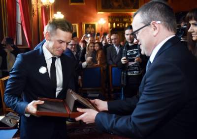 Uroczystości w czasach koronawirusa, wręczenie nagrody im. ks. Musiała - zdjęcie 16