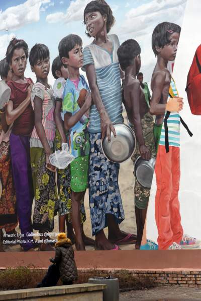 Poruszający mural tureckiego artysty na Zwierzynieckiej - zdjęcie 8