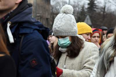 Dzień kobiet w Krakowie pod nadzorem: Manifa i... płacz dzieci - zdjęcie 8