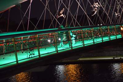 Kraków w kolorach włoskiej flagi, gest solidarności - zdjęcie 10