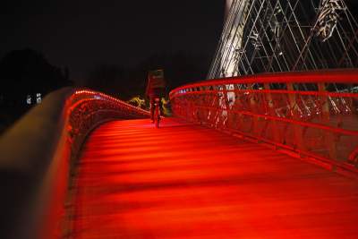 Kraków w kolorach włoskiej flagi, gest solidarności - zdjęcie 12