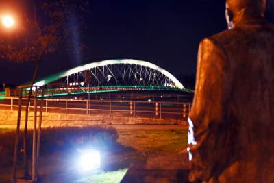 Kraków w kolorach włoskiej flagi, gest solidarności - zdjęcie 9