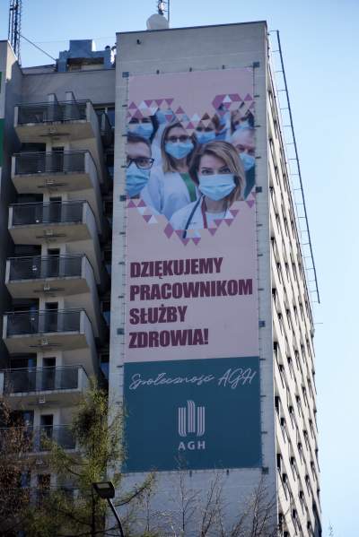 Tak AGH dziękuje medykom... - zdjęcie 8