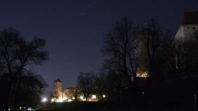 Ciemności kryją Kraków, pierwsza noc bez oświetlenia - zdjęcie 12