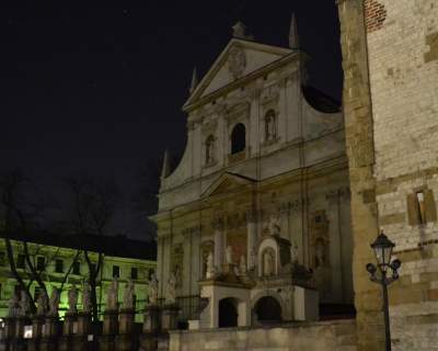 Ciemności kryją Kraków, pierwsza noc bez oświetlenia - zdjęcie 10