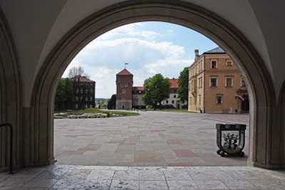 Częściowy koniec kwarantanny na Wawelu, dziedzińce otwarte - zdjęcie 30