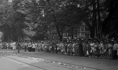 Tak witał go wtedy Kraków. Nieprzebrane tłumy... - zdjęcie 20