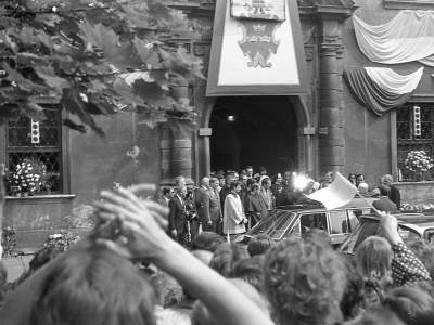 Tak witał go wtedy Kraków. Nieprzebrane tłumy... - zdjęcie 16