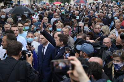 Tłumy na spotkaniach z Trzaskowskim w Małopolsce. Wołają "mamy dość" - zdjęcie 2