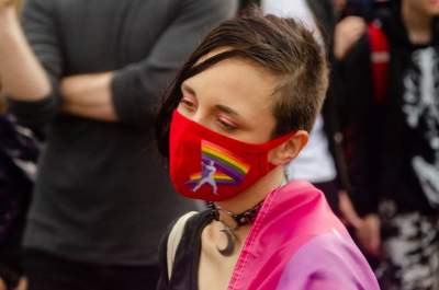 "Maria Konopnicka byłaby z nami", protest przeciwko dyskryminacji LGBT - zdjęcie 10