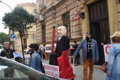 Kolejna kukła Andrzeja Dudy krąży po Krakowie... - zdjęcie 14