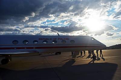 Andrzej Duda na lotnisku w Balicach, fot. Marek Lasyk - zdjęcie 7