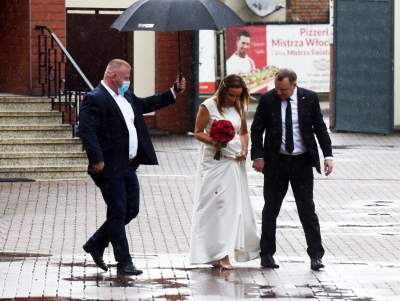 Ślub Kurskiego w sanktuarium w Łagiewnikach fot. Marek Lasyk - zdjęcie 3