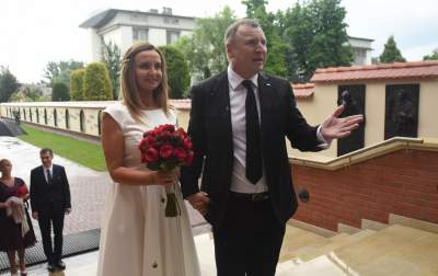 Ślub Kurskiego w sanktuarium w Łagiewnikach fot. Marek Lasyk - zdjęcie 1