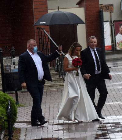 Ślub Kurskiego w sanktuarium w Łagiewnikach fot. Marek Lasyk - zdjęcie 2