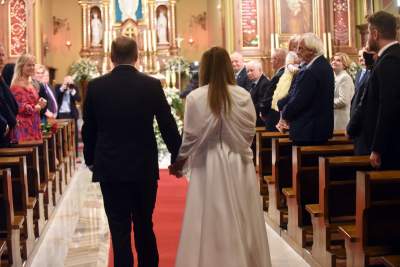 Ślub Kurskiego w sanktuarium w Łagiewnikach fot. Marek Lasyk - zdjęcie 13