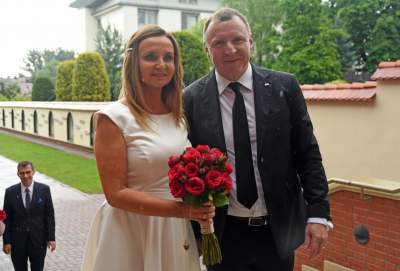 Ślub Kurskiego w sanktuarium w Łagiewnikach fot. Marek Lasyk - zdjęcie 9