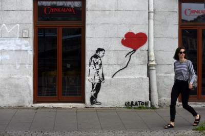 Mural z... Kaczyńskim na krakowskim Kazimierzu (Lipiec 2020) - zdjęcie 8