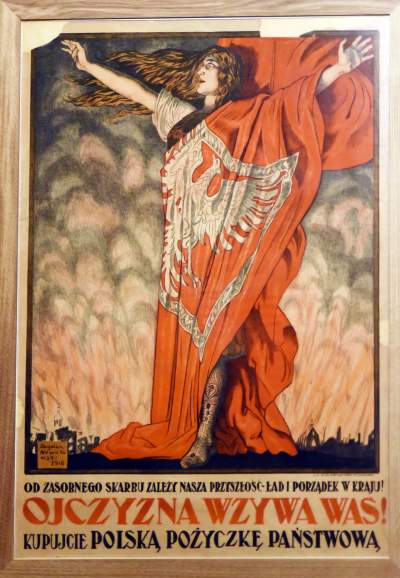 Moc sztuki, siła propagandy. Wystawa "Cud Wisły". Fot. Marek Lasyk - zdjęcie 5