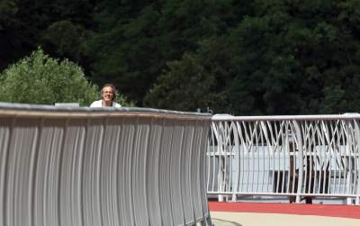 Wielkie otwarcie super kładki. Ależ mieli radochę! - zdjęcie 12