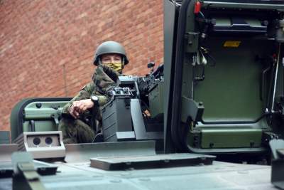 Pokaz siły w Forcie Kościuszko. Szukali chętnych... - zdjęcie 6